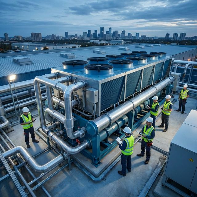 Mantenimiento HVAC industrial en Chihuahua - MYR Proclimas
